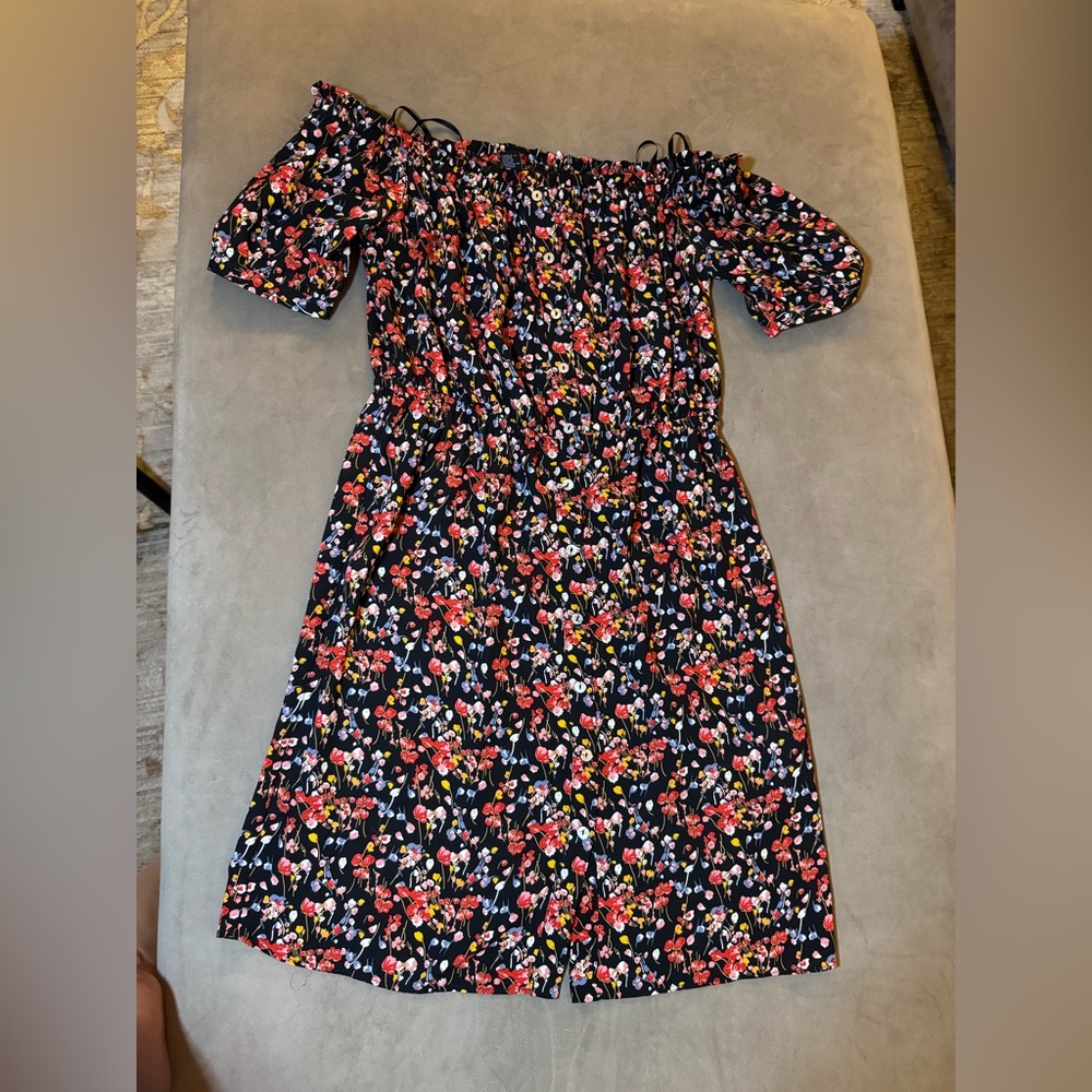 Floral Off-Shoulder Dress